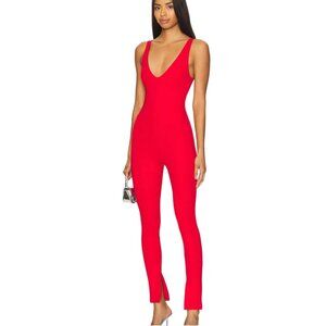 NEW Delfi Collective Isadora Red Jumpsuit NWT - Size S